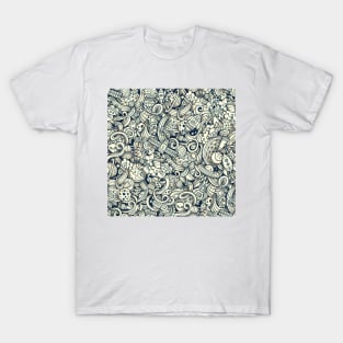 Space Art Doodle 3 T-Shirt